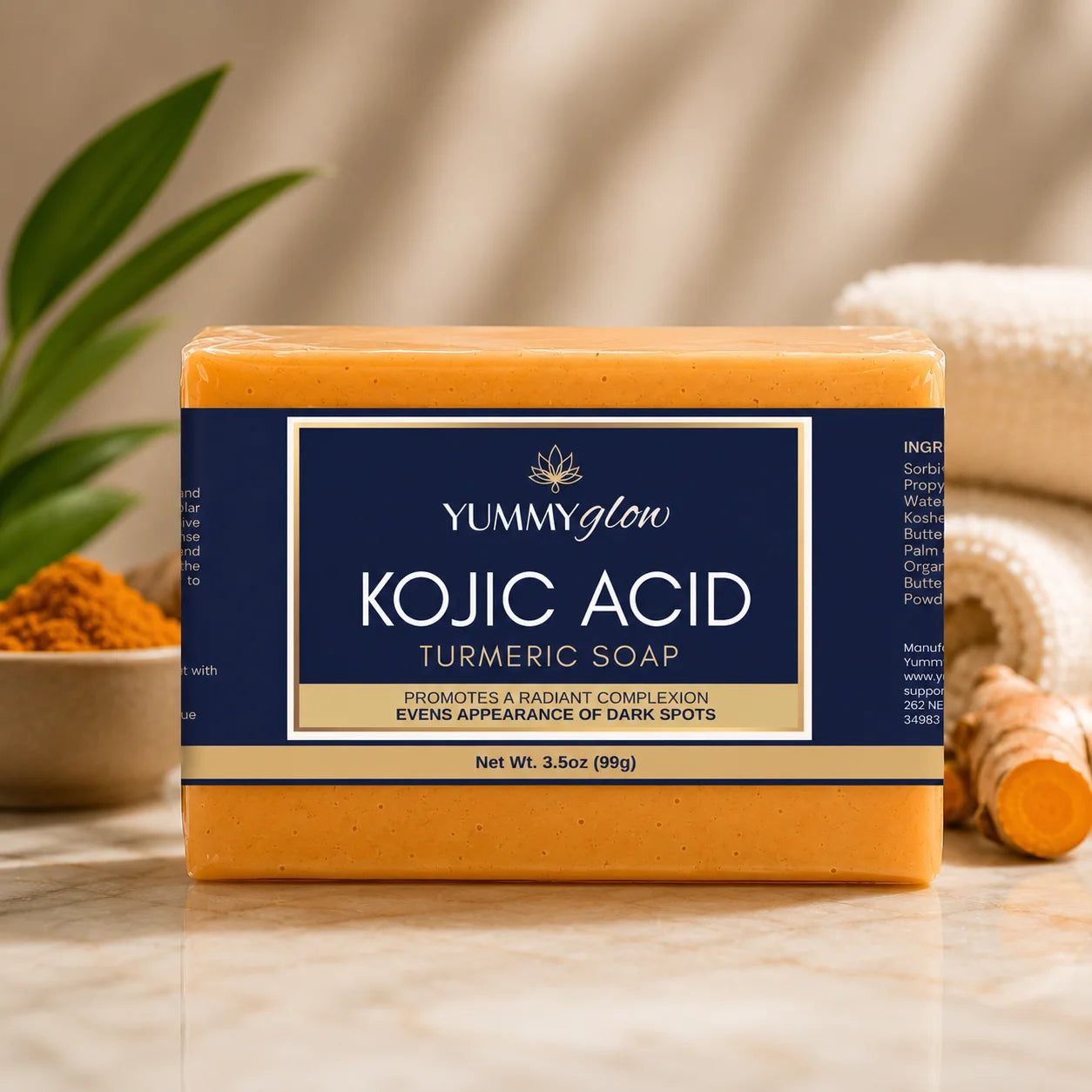 Kojic Acid turmeric  Soap